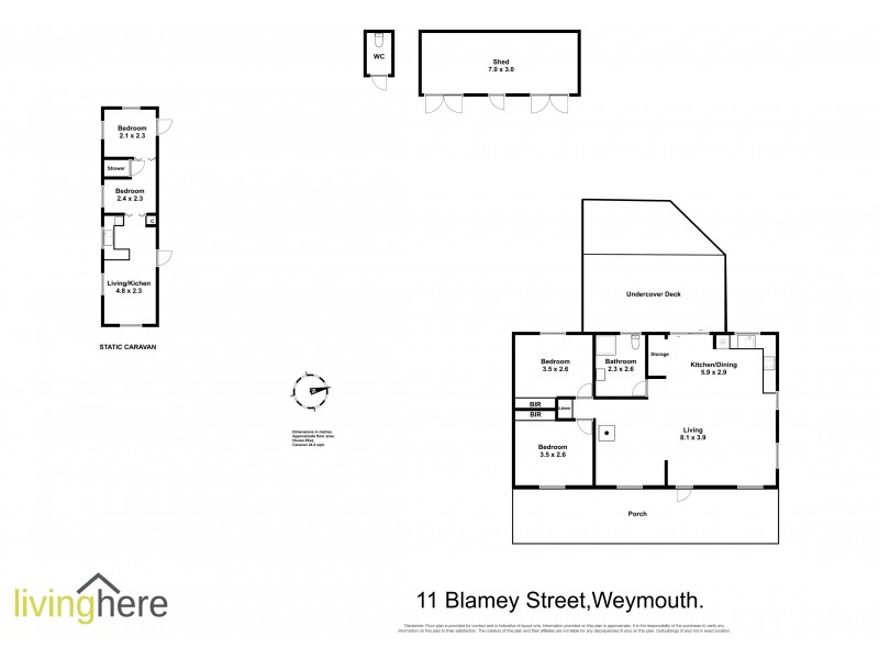 11 Blamey Street, Weymouth TAS 7252 Floorplan