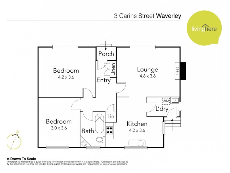 3 Carins Street, Waverley TAS 7250 Floorplan