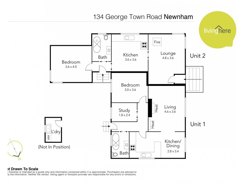 134 Georgetown Road, Newnham TAS 7248 Floorplan