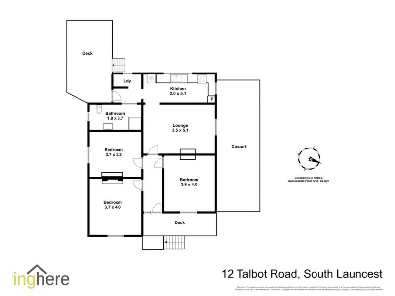 12 Talbot Road, South Launceston TAS 7249 Floorplan