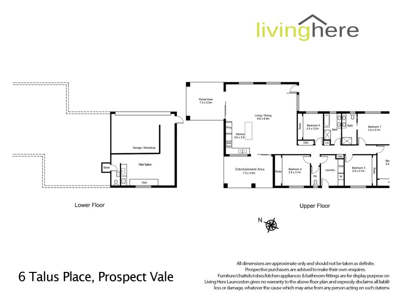 6 Talus Place, Prospect Vale TAS 7250 Floorplan