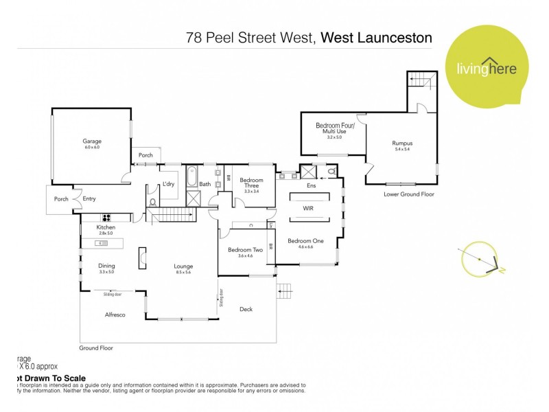 78 Peel Street West, West Launceston TAS 7250 Floorplan