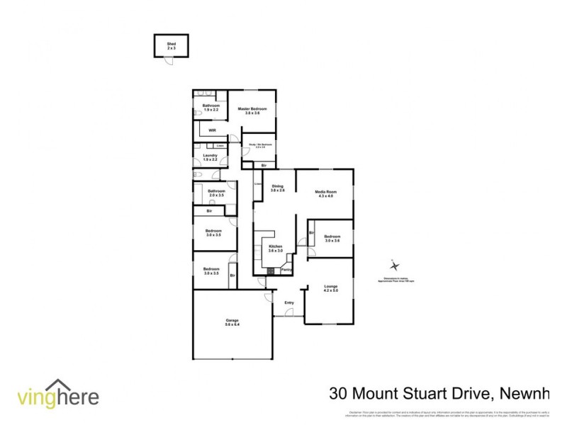 30 Mount Stuart Drive, Newnham TAS 7248 Floorplan