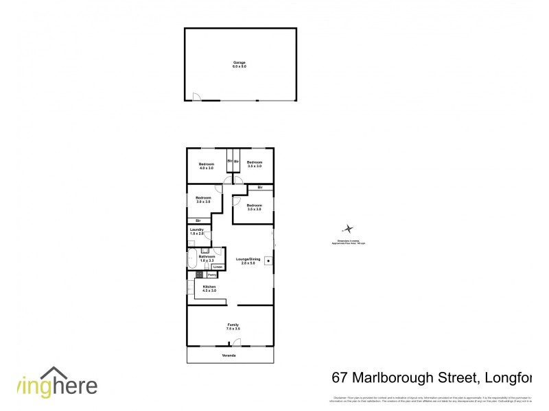 67 Marlborough Street, Longford TAS 7301 Floorplan