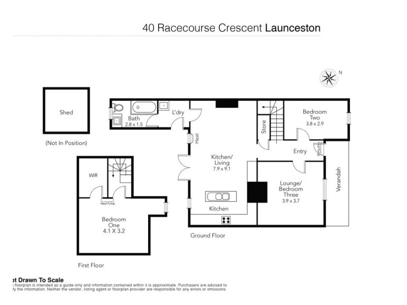 40 Racecourse Crescent, Launceston TAS 7250 Floorplan