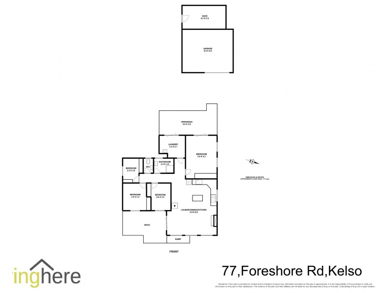 77 Foreshore Road, Kelso TAS 7270 Floorplan