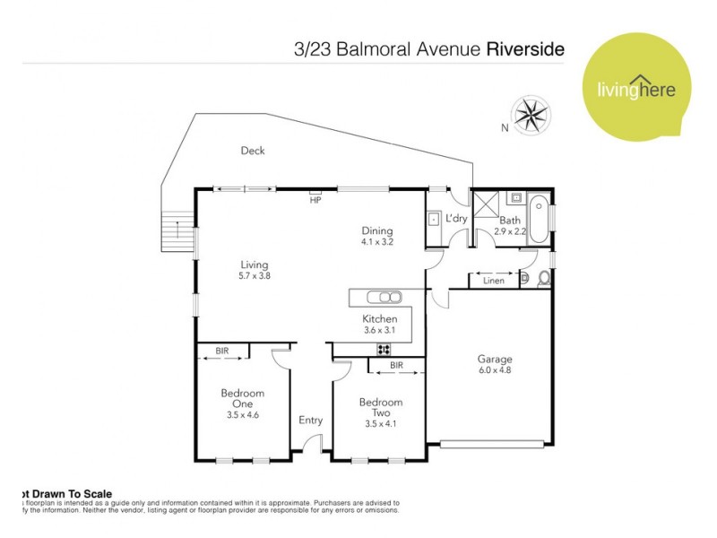 3/23 Balmoral Avenue, Riverside TAS 7250 Floorplan