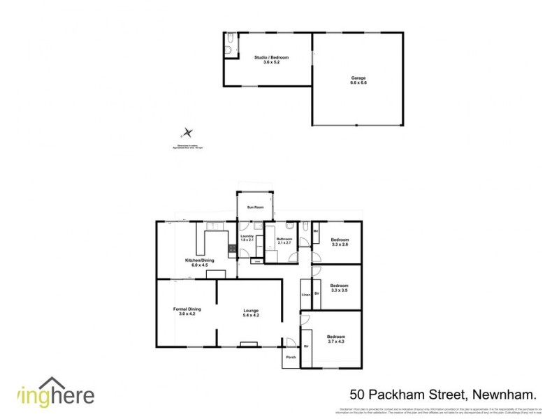 50 Packham Street, Newnham TAS 7248 Floorplan
