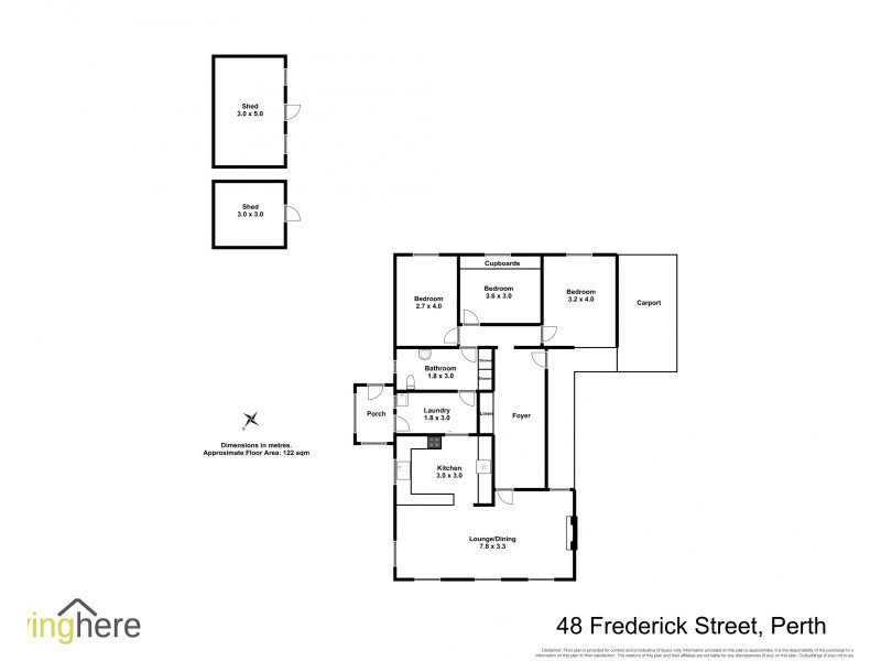 48 Frederick Street, Perth TAS 7300 Floorplan