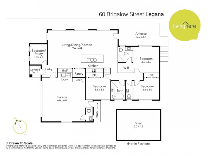 60 Brigalow Street, Legana TAS 7277 Floorplan