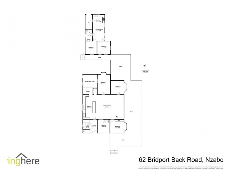 62 Bridport Back Road, Nabowla TAS 7260 Floorplan