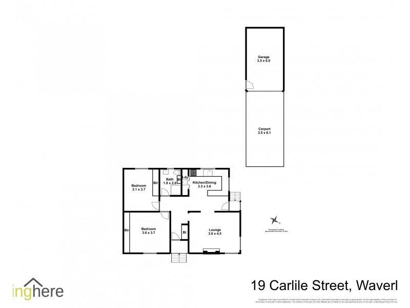 19 Carlisle Street, Waverley TAS 7250 Floorplan