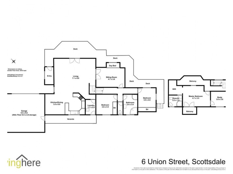 6 Union Street, Scottsdale TAS 7260 Floorplan