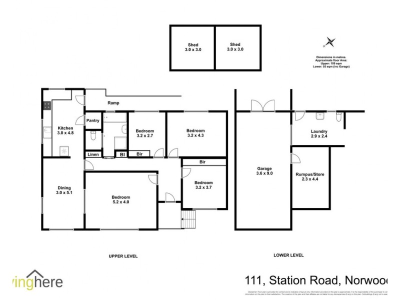 111 Station Road, Norwood TAS 7250 Floorplan
