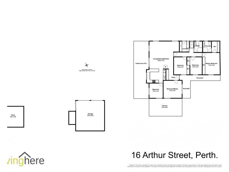 16 Arthur Street, Perth TAS 7300 Floorplan