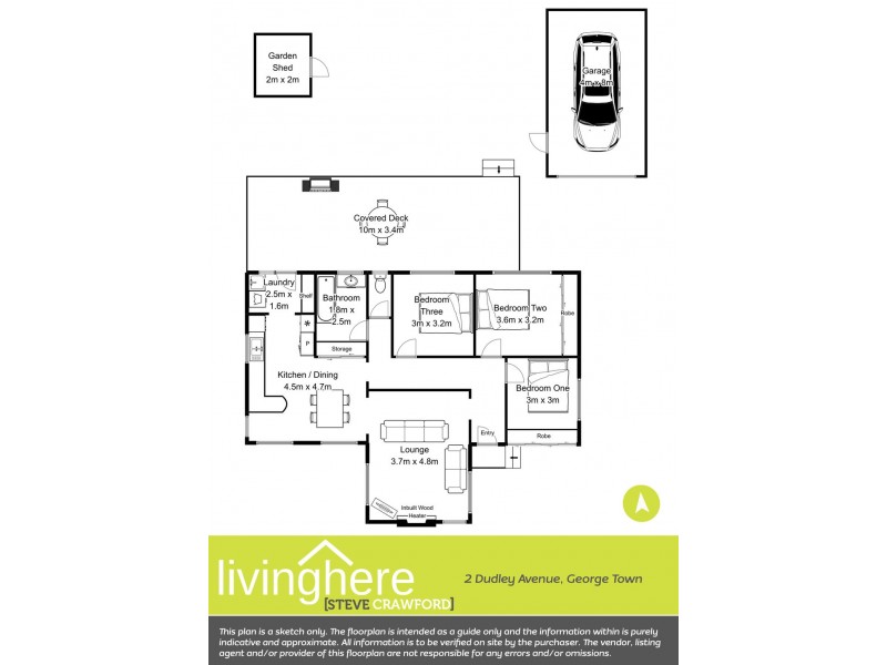 2 Dudley Avenue, George Town TAS 7253 Floorplan