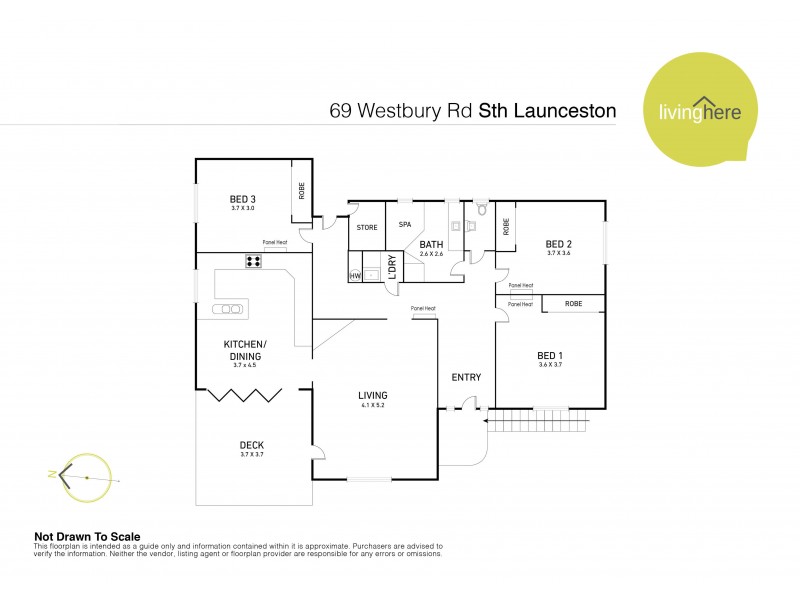 69 Westbury Road, South Launceston TAS 7249 Floorplan