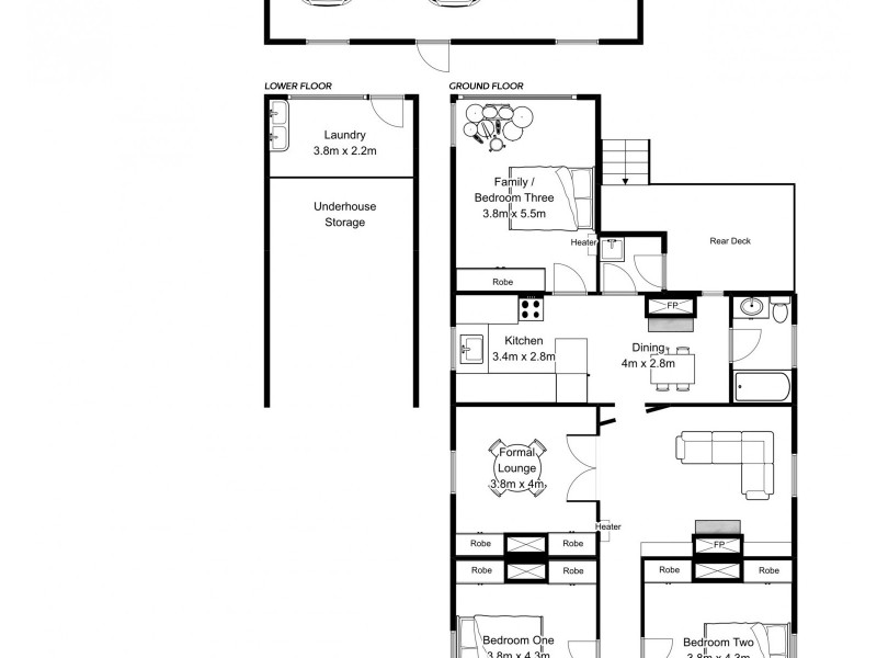 12 Collins Street, South Launceston TAS 7249 Floorplan