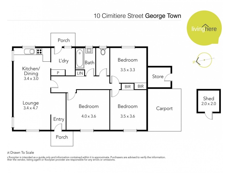 10 Cimitiere Street, George Town TAS 7253 Floorplan