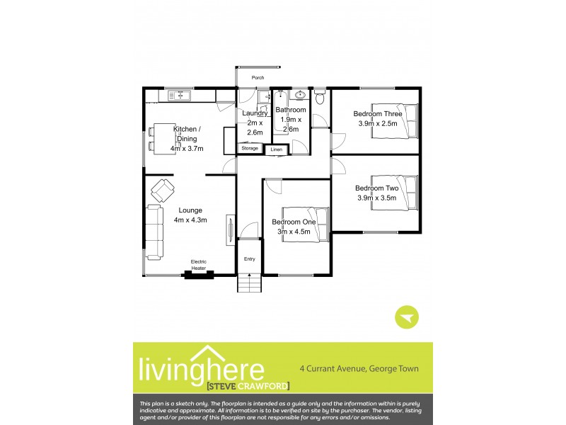 4 Currant Avenue, George Town TAS 7253 Floorplan