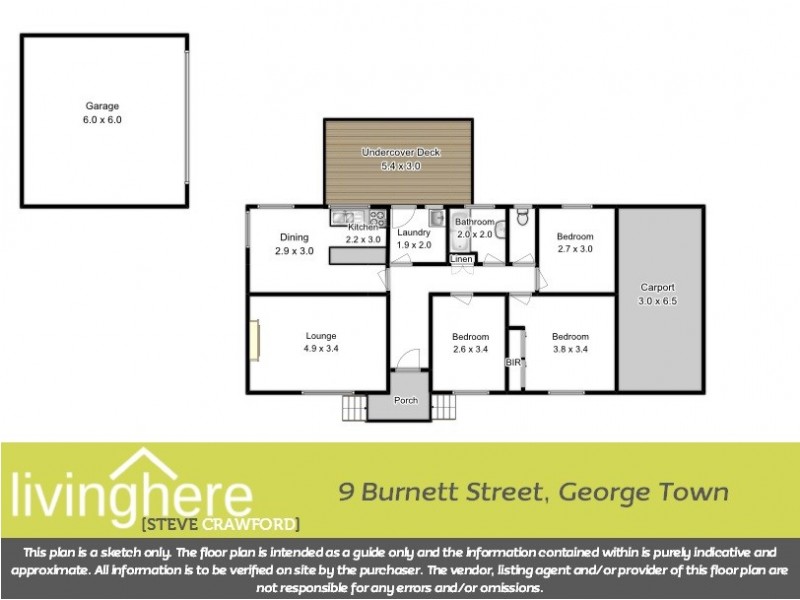 9 Burnett Street, George Town TAS 7253 Floorplan