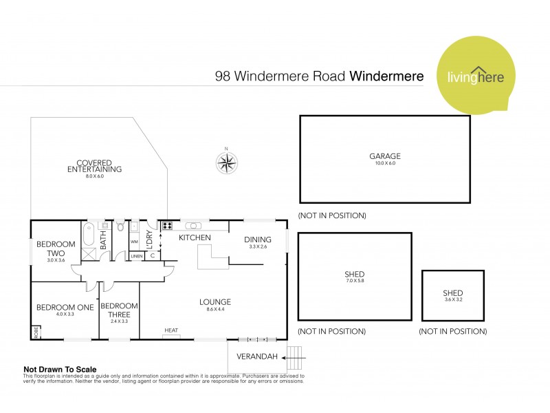 98 Windermere Road, Windermere TAS 7252 Floorplan