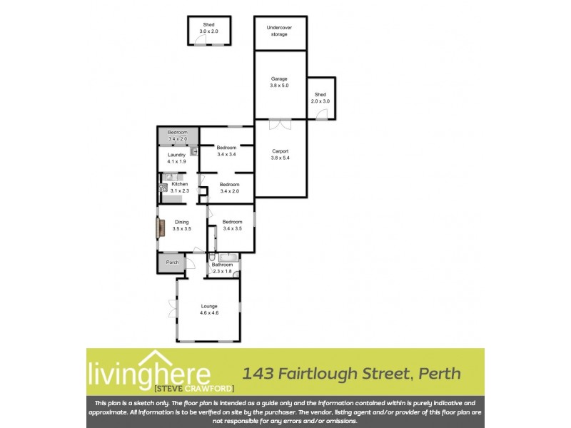 143 Fairtlough Street, Perth TAS 7300 Floorplan