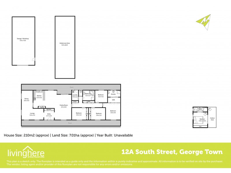 12a South Street, George Town TAS 7253 Floorplan