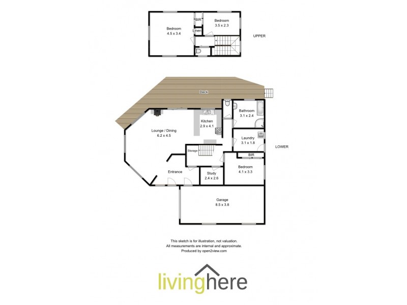 26 Leam Road, Hillwood TAS 7252 Floorplan