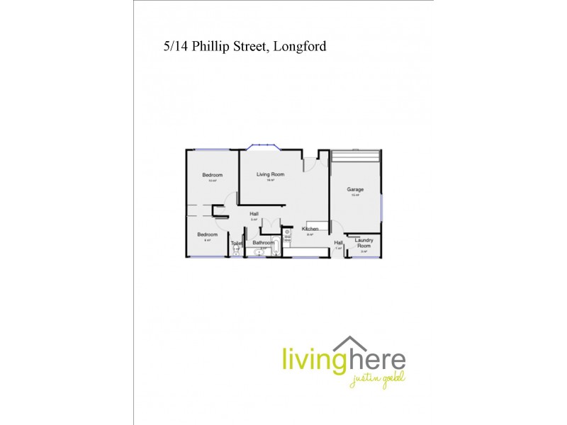 5/14 Phillip Street, Perth TAS 7300 Floorplan