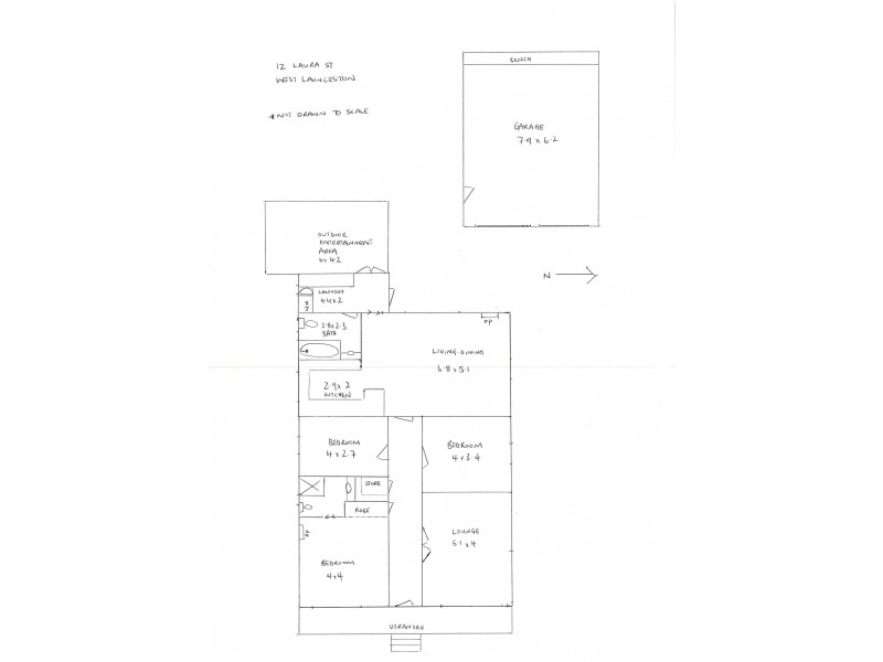 12 Laura Street, West Launceston TAS 7250 Floorplan