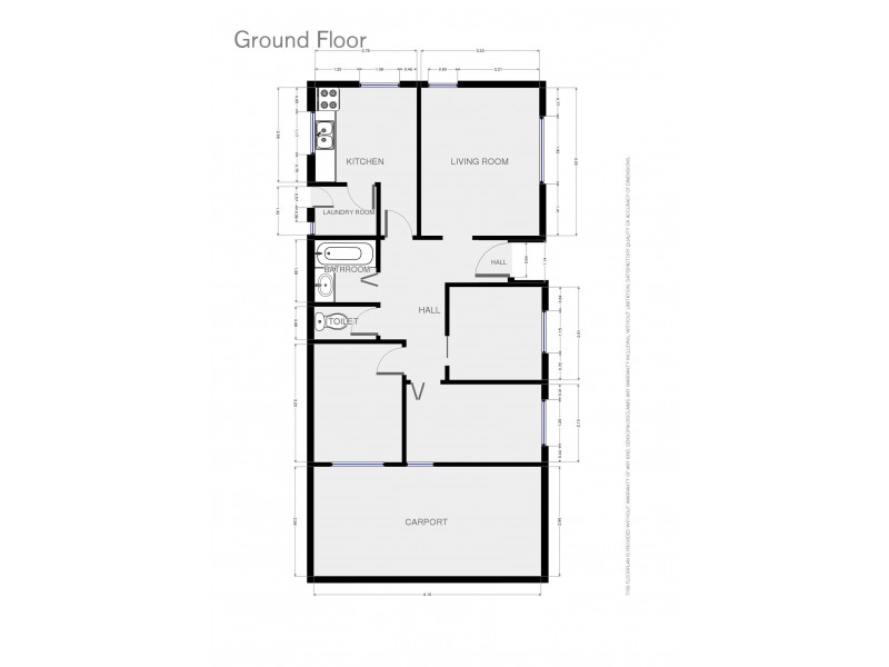 36 Inaloo Street, Waverley TAS 7250 Floorplan