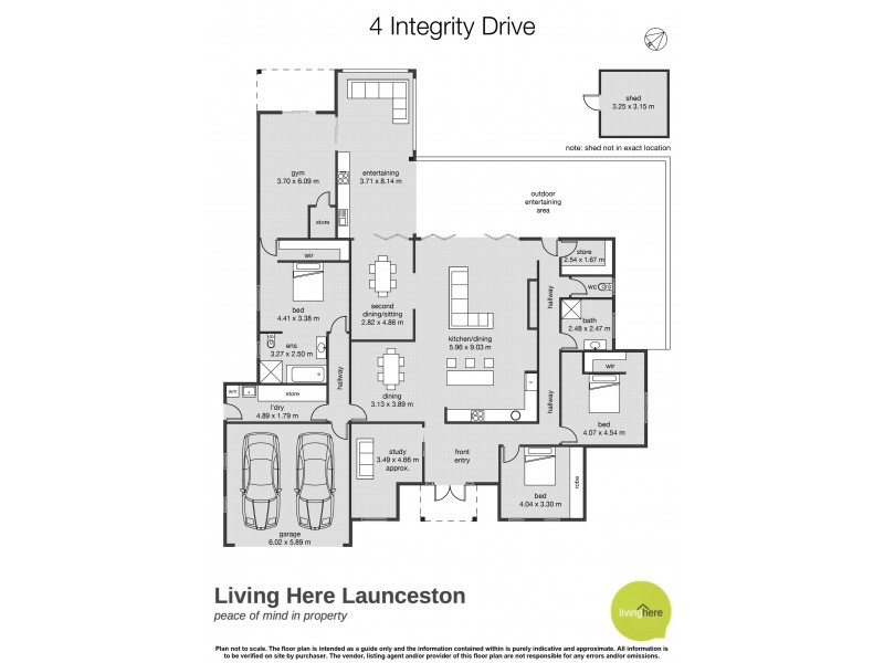 4 Integrity Drive, Youngtown TAS 7249 Floorplan
