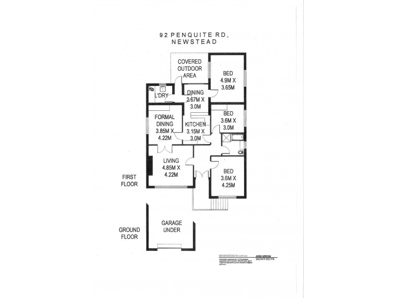 92 Penquite Road, Newstead TAS 7250 Floorplan