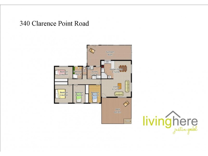 340 Clarence Point Road, Clarence Point TAS 7270 Floorplan