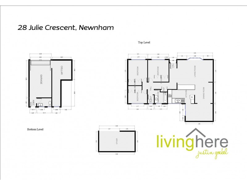 28 Julie crescent, Newnham TAS 7248 Floorplan