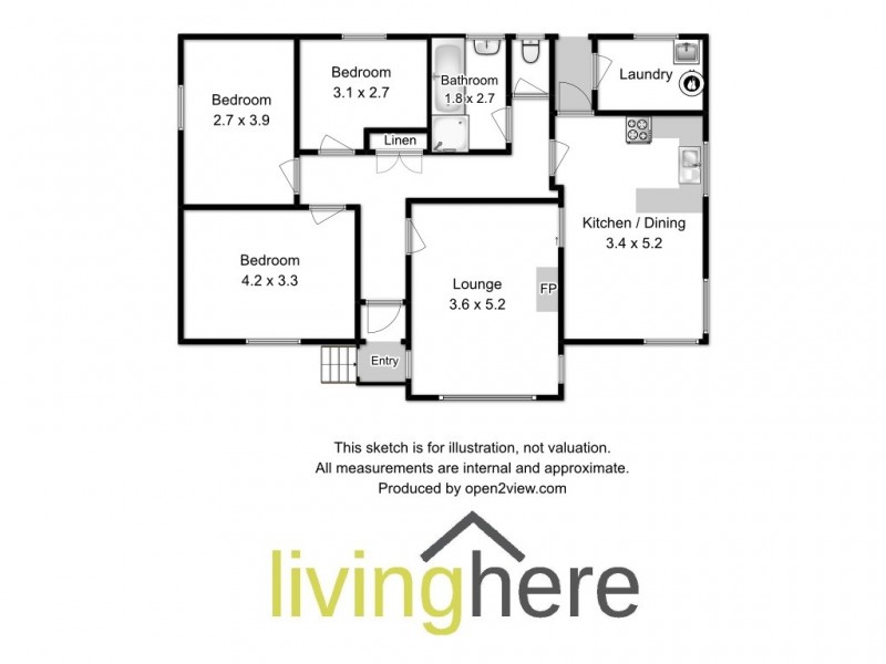 191 Rosevears Drive, Rosevears TAS 7277 Floorplan