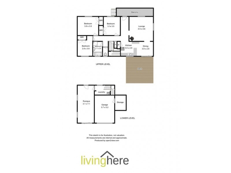 25 Andrea Place, Riverside TAS 7250 Floorplan