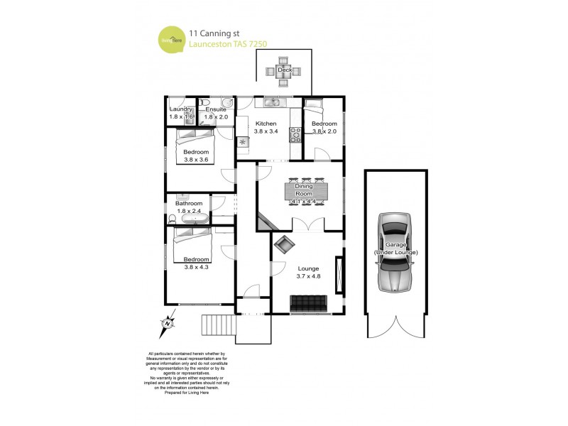 11 Canning Street, Launceston TAS 7250 Floorplan