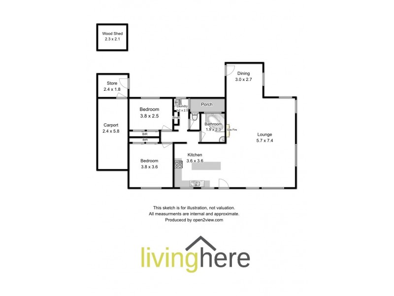 25 Braeside Street, Prospect TAS 7250 Floorplan