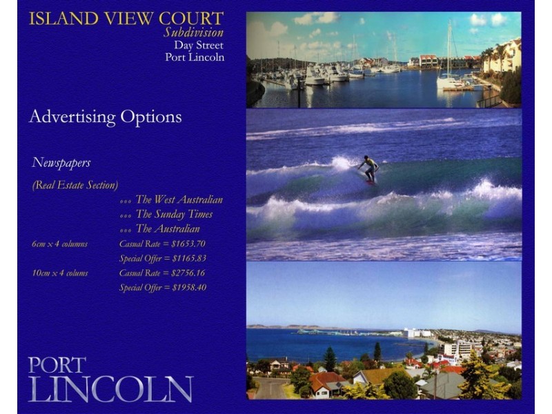 Lot 1, 7 Day Street, Port Lincoln SA 5606