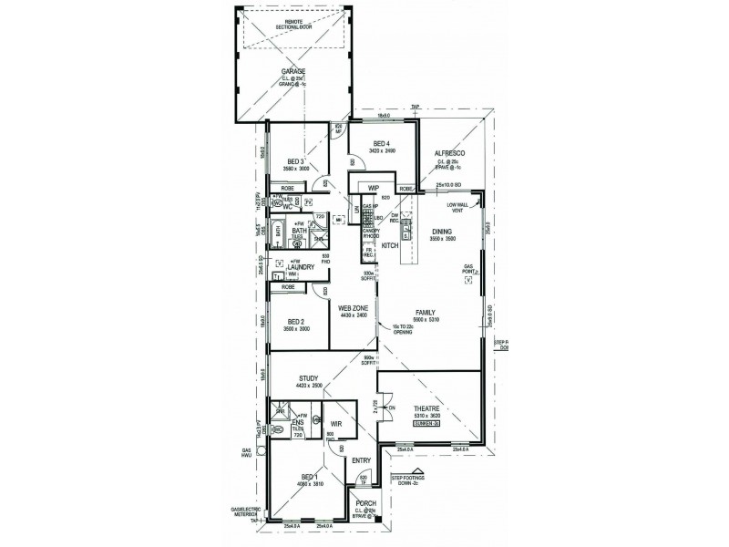 1 Grandis Bend, Southern River WA 6110 Floorplan
