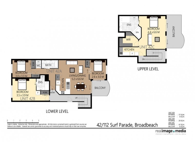 42/112 Surf Parade, Broadbeach QLD 4218 Floorplan
