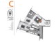 404 ‘Q1′ 9 Hamilton Avenue, Surfers Paradise QLD 4217 Floorplan