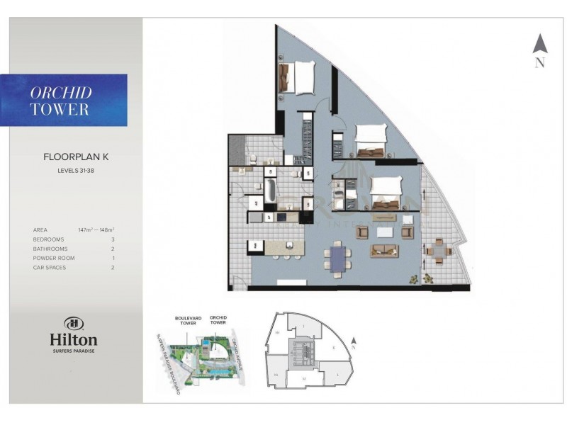 23603/ 3113 Surfers Paradise Boulevard, Surfers Paradise QLD 4217 Floorplan