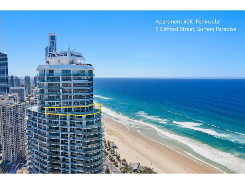 APT 40K ‘Peninsula’ 5 Clifford street, Surfers Paradise QLD 4217