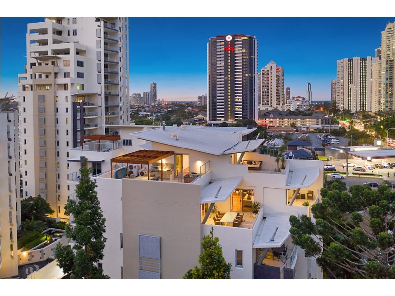 173 ‘Trilogy’ 21 Cypress Avenue, Surfers Paradise QLD 4217 Floorplan