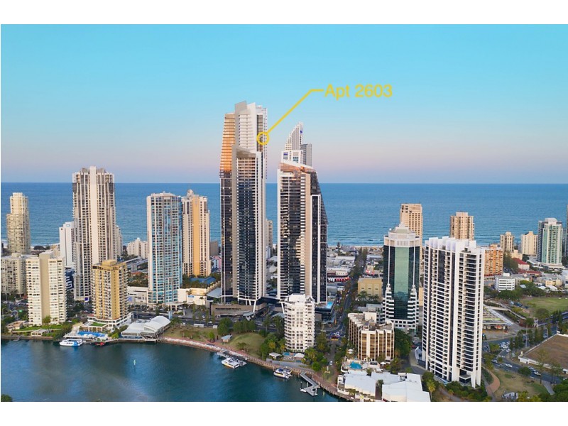 Apt 2603/ 9 Ferny Avenue, Surfers Paradise QLD 4217