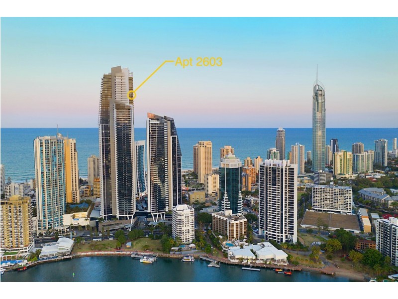 Apt 2603/ 9 Ferny Avenue, Surfers Paradise QLD 4217