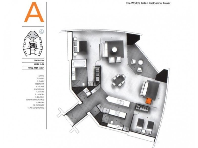 Unit 4504  Q1, 9 Hamilton Avenue, Surfers Paradise QLD 4217